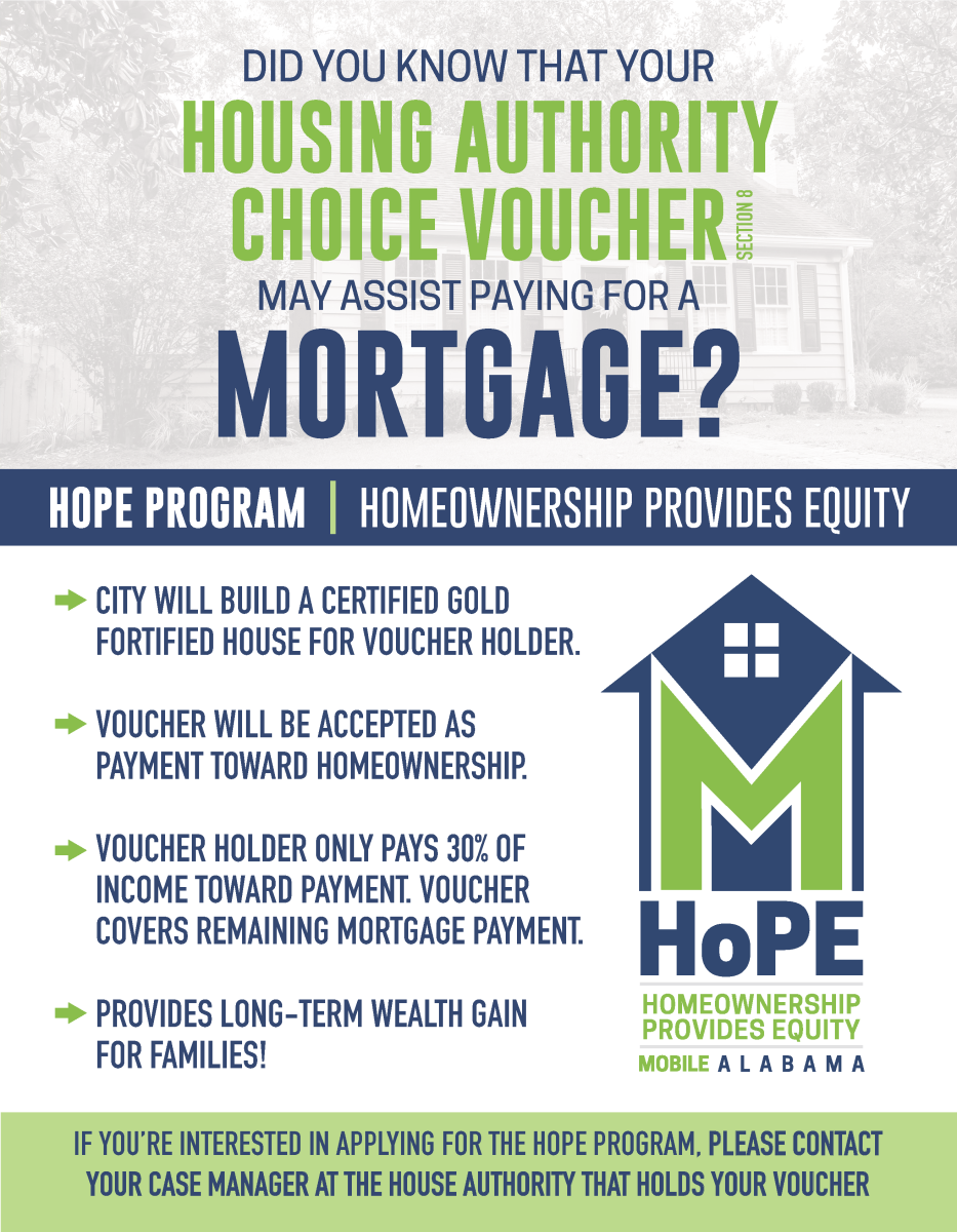 The HoPE Program City of Mobile